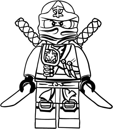 Ninjago Kai Ausmalbilder. Kostenlos herunterladen, ausdrucken。